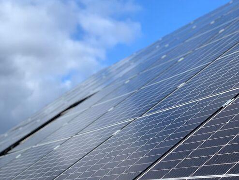 Module einer Solaranlage